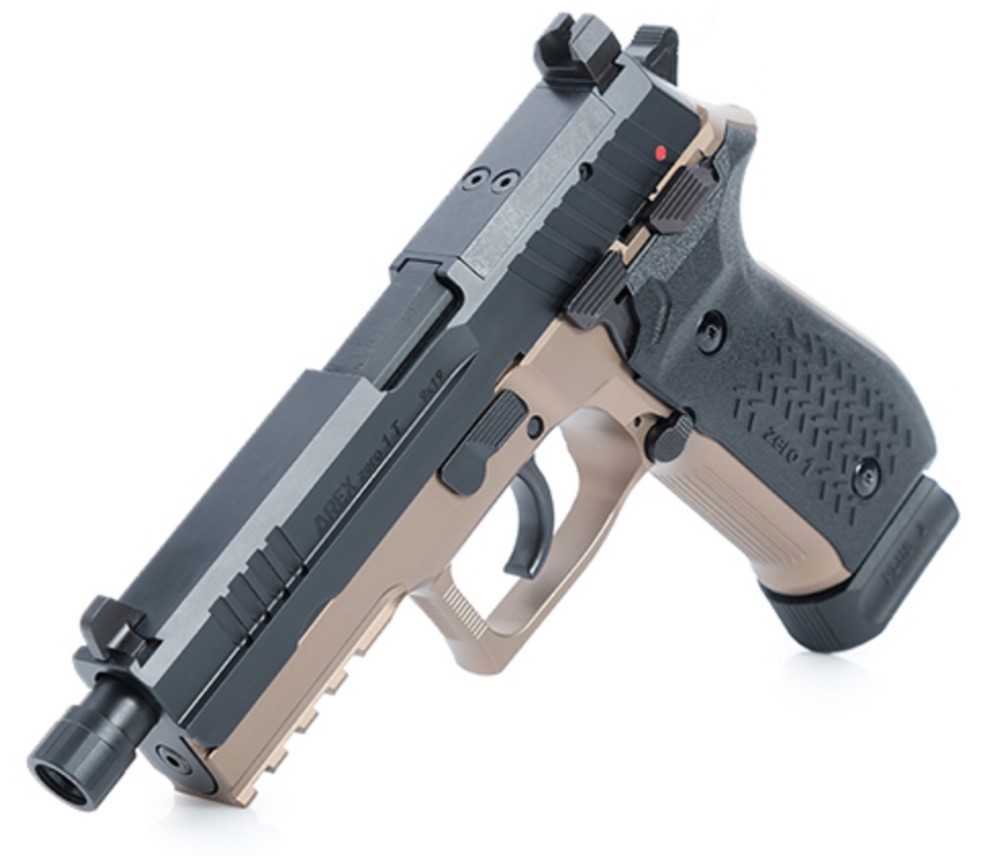 Arex Zero1 Tactical TB 9mm FDE - Taurus Savings